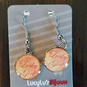 Lucky Girl! Handcrafted earrings